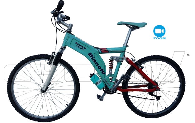 Cadre VTT Vintage Bianchi Grizzly - Taille 19,5 Pouces - Italie - Occasion En Bon état